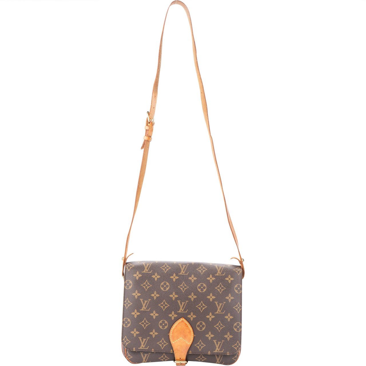 Louis Vuitton Louis Vuitton Canvas Monogram Cartouchiere GM Crossbody Bag Divers
