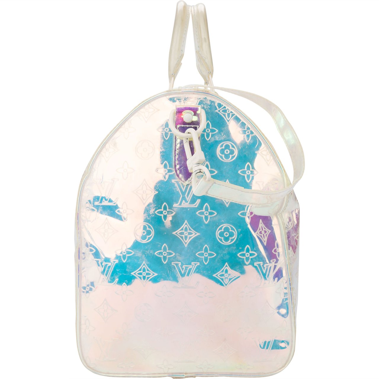 Louis Vuitton Louis Vuitton Transparent Prism by Virgil Abloh Keepall 50 Bandouliere Divers
