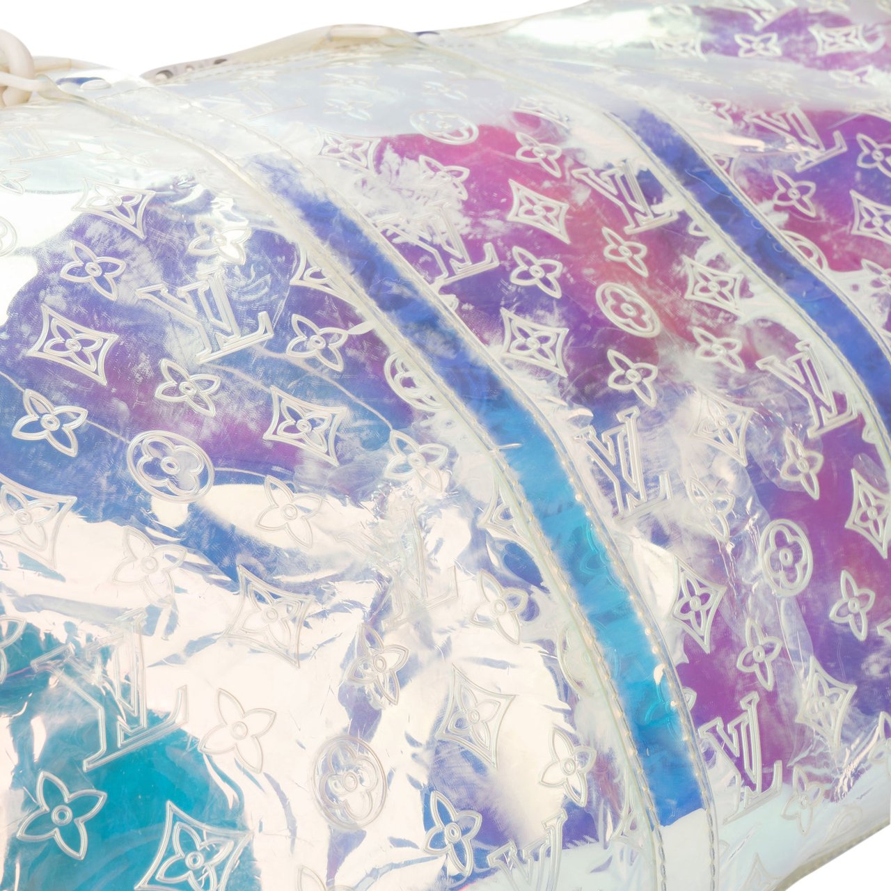Louis Vuitton Louis Vuitton Transparent Prism by Virgil Abloh Keepall 50 Bandouliere Divers