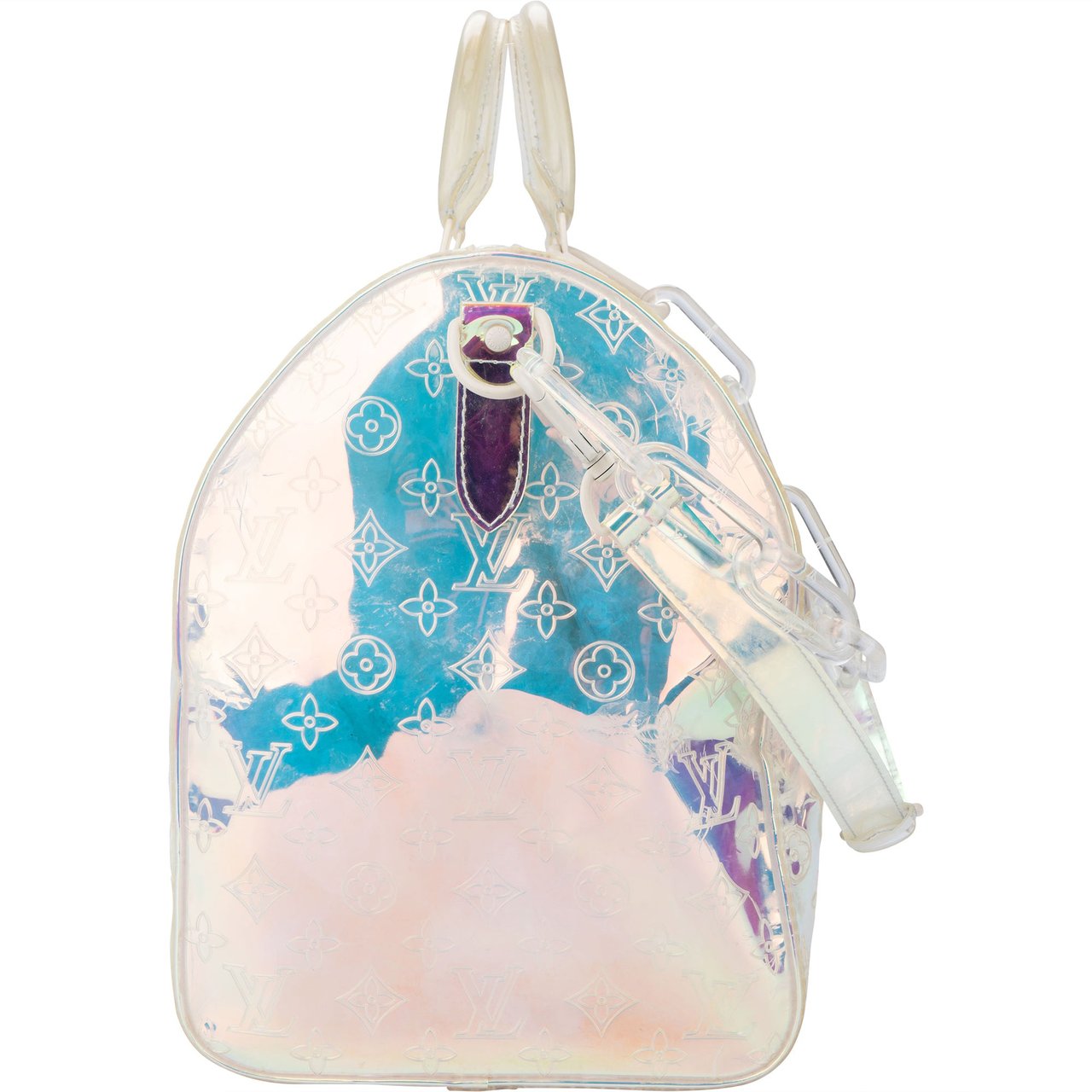 Louis Vuitton Louis Vuitton Transparent Prism by Virgil Abloh Keepall 50 Bandouliere Divers