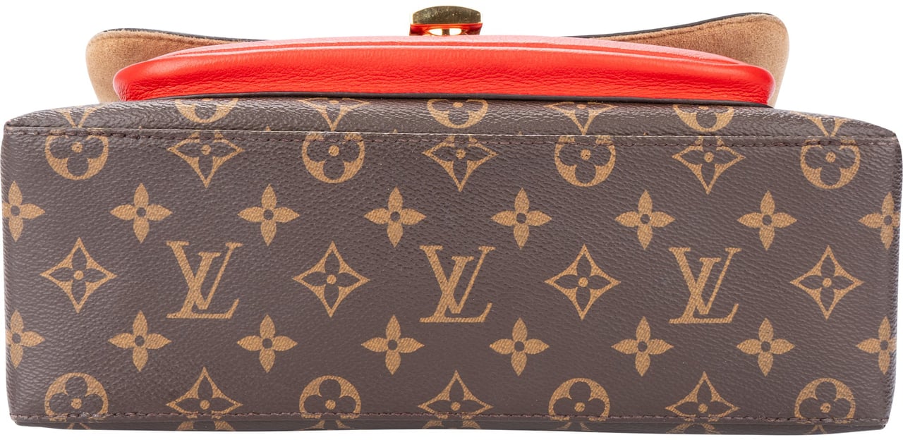 Louis Vuitton Louis Vuitton Canvas Monogram Marignan Lock Handbag Divers