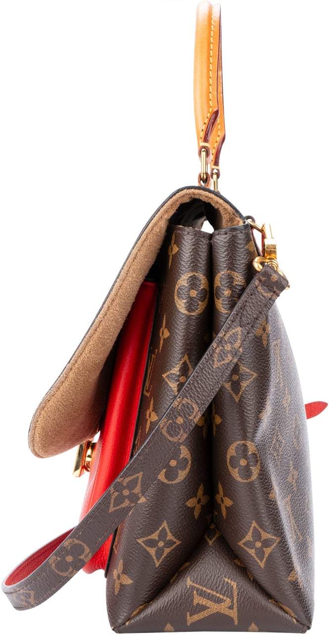 Louis Vuitton Louis Vuitton Canvas Monogram Marignan Lock Handbag Divers