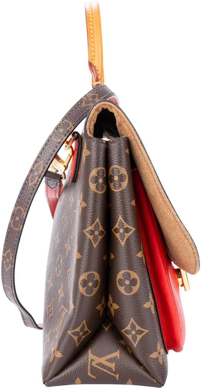 Louis Vuitton Louis Vuitton Canvas Monogram Marignan Lock Handbag Divers