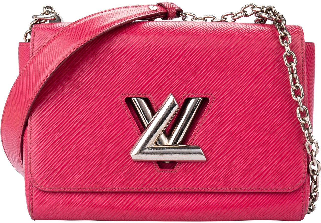 Louis Vuitton Louis Vuitton Pink Epi Leather Twist Crossbody Bag Rood