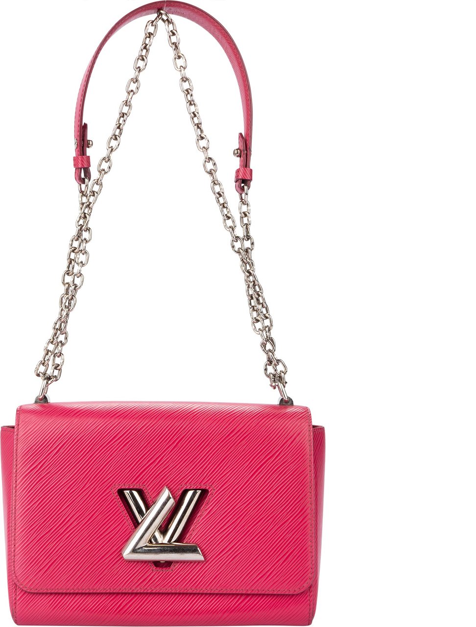 Louis Vuitton Louis Vuitton Pink Epi Leather Twist Crossbody Bag Rood
