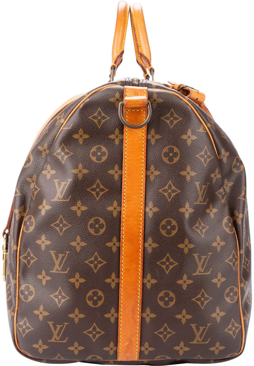 Louis Vuitton Louis Vuitton Canvas Monogram Keepall 60 Bandouliere Bruin