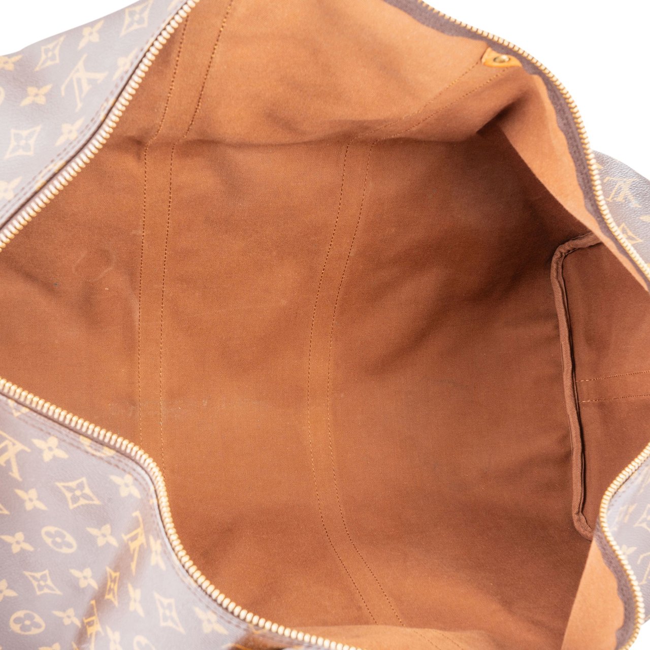 Louis Vuitton Louis Vuitton Canvas Monogram Keepall 60 Bandouliere Bruin