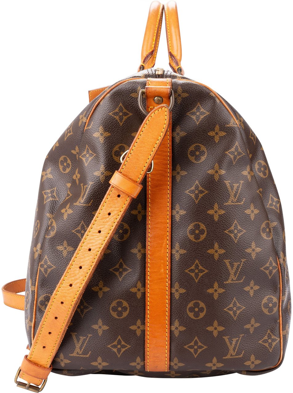 Louis Vuitton Louis Vuitton Canvas Monogram Keepall 60 Bandouliere Bruin