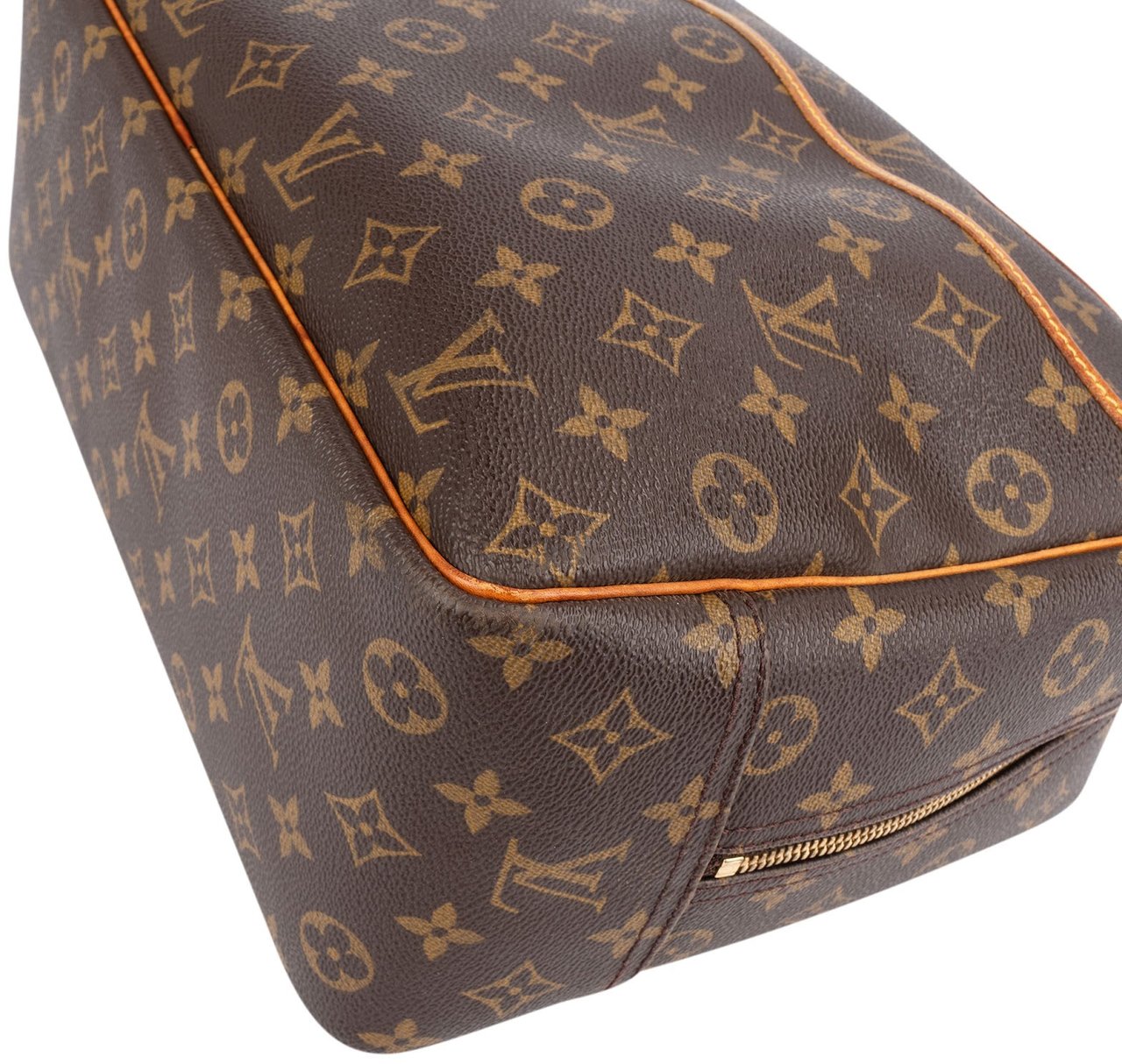 Louis Vuitton Louis Vuitton Monogram Canvas Deauville Handbag Bruin