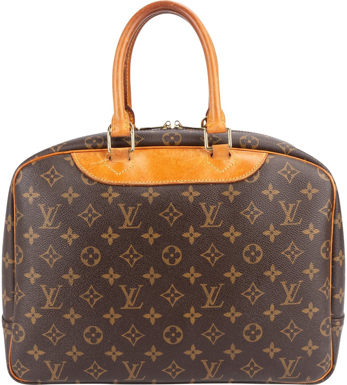 Louis Vuitton Louis Vuitton Monogram Canvas Deauville Handbag Bruin