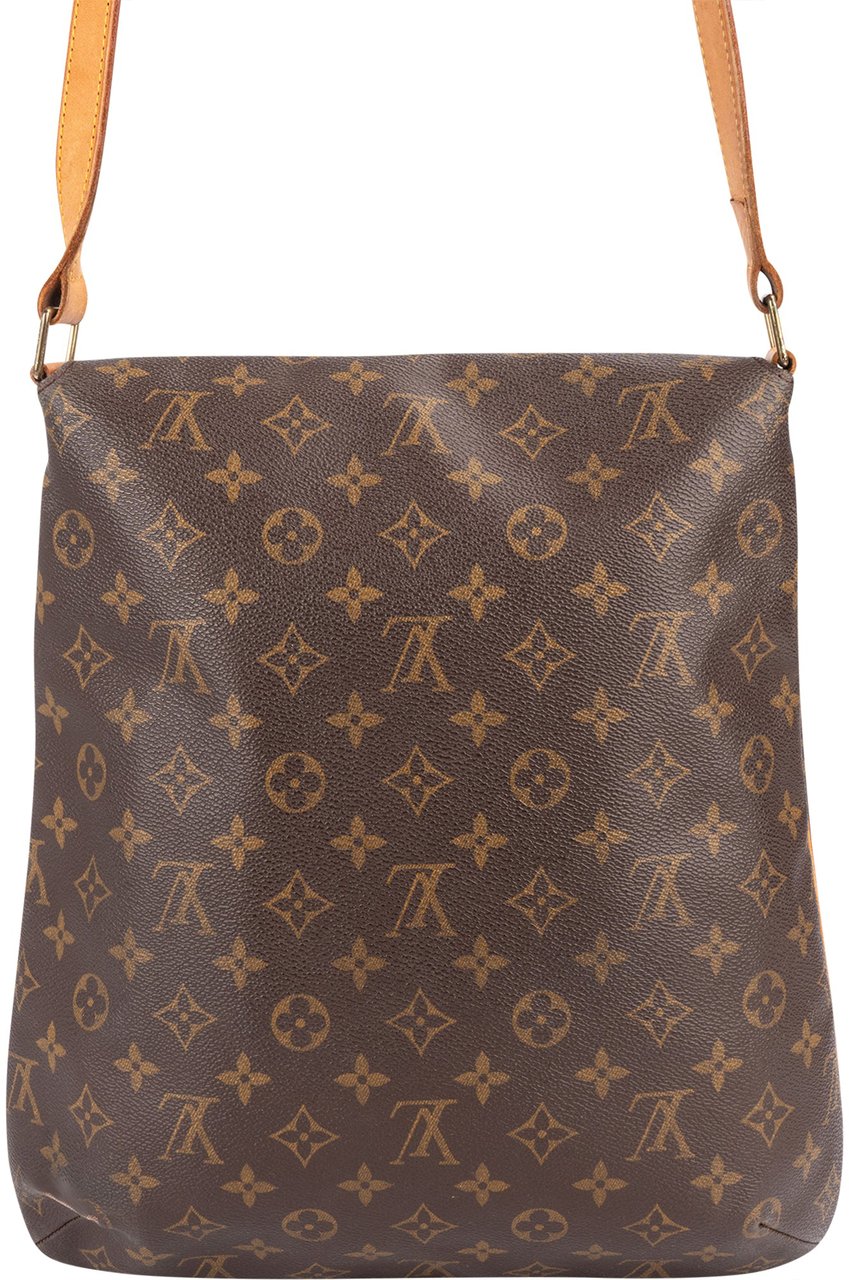Louis Vuitton Louis Vuitton Monogram Canvas Salsa Musette GM Crossbody Bag Bruin