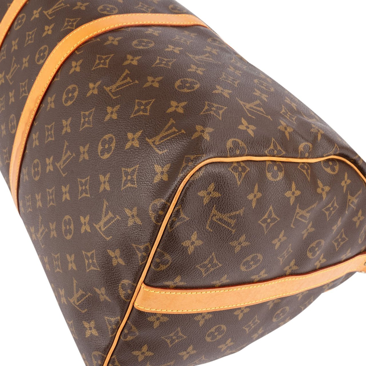 Louis Vuitton Louis Vuitton Monogram Canvas Keepall 55 Bandoulière Travel Bag Bruin