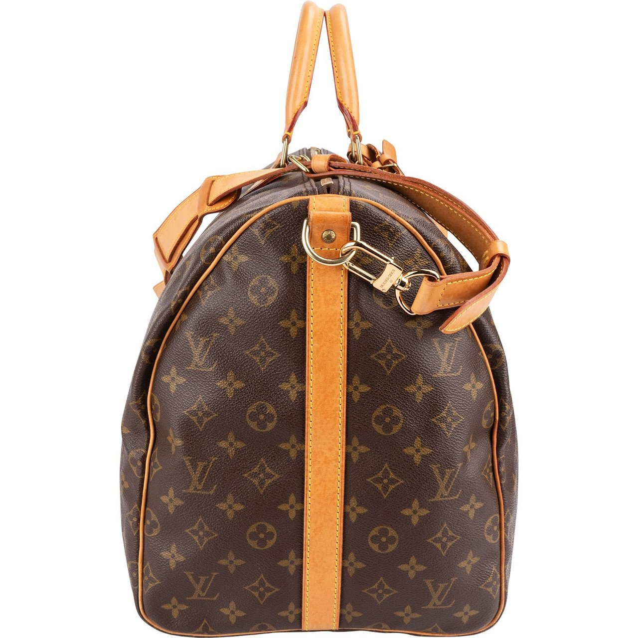 Louis Vuitton Louis Vuitton Monogram Canvas Keepall 55 Bandoulière Travel Bag Bruin