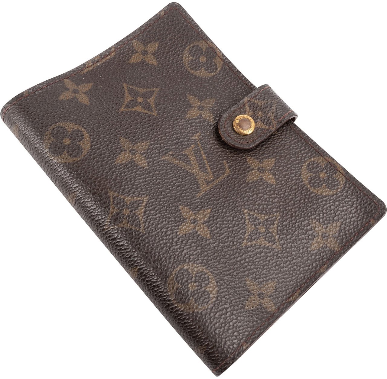 Louis Vuitton Louis Vuitton Monogram Canvas Agenda PM Bruin