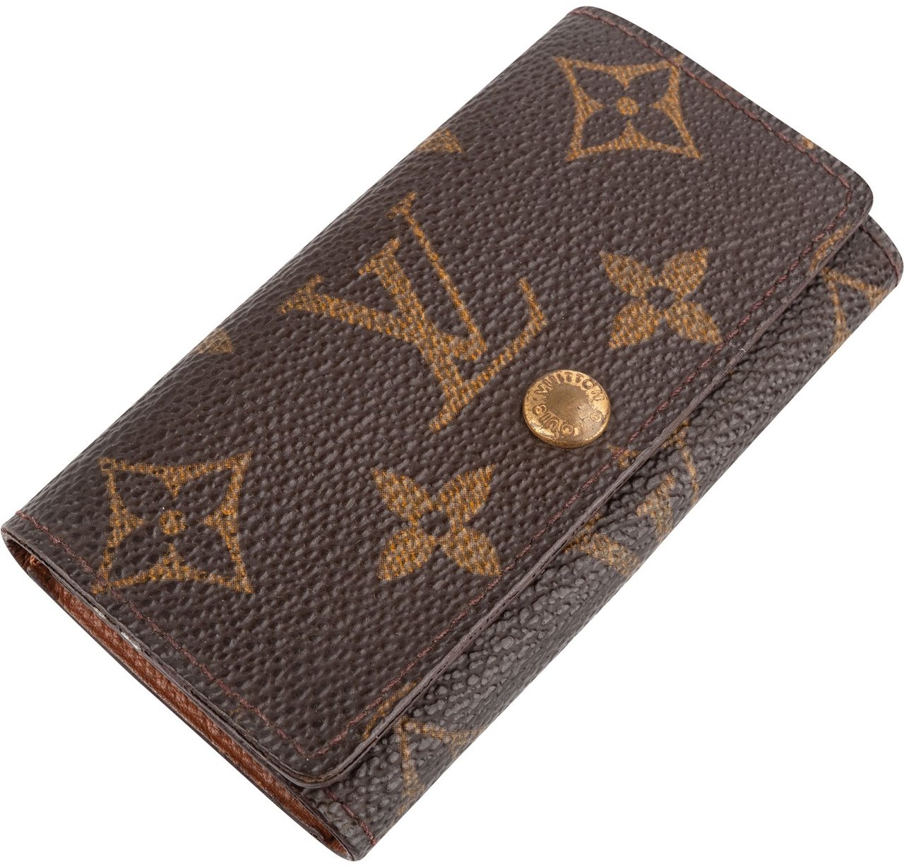 Louis Vuitton Louis Vuitton Monogram Canvas Key Holder Bruin
