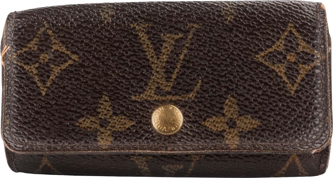 Louis Vuitton Louis Vuitton Monogram Canvas Key Holder Bruin