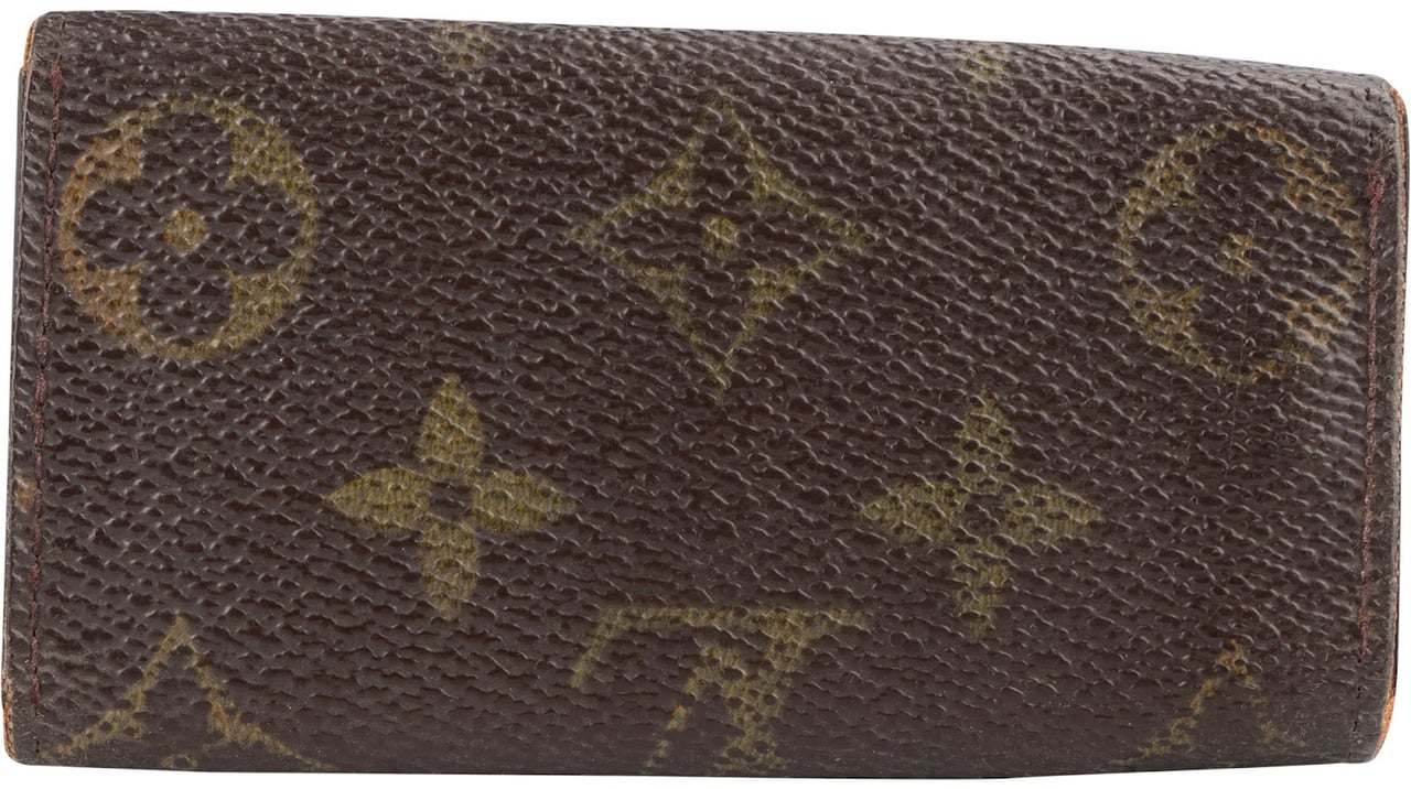 Louis Vuitton Louis Vuitton Monogram Canvas Key Holder Bruin