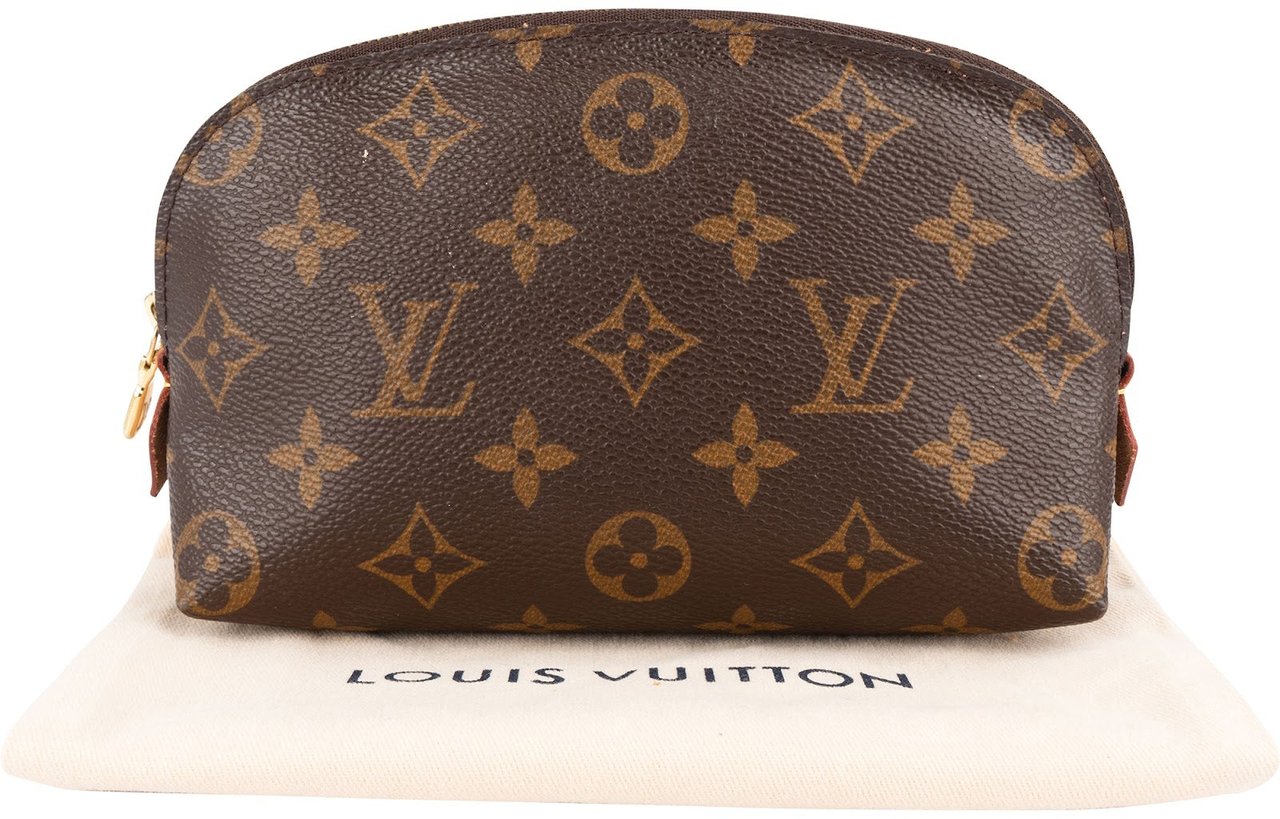 Louis Vuitton Louis Vuitton Monogram Canvas Cosmetic Pouch PM Bruin