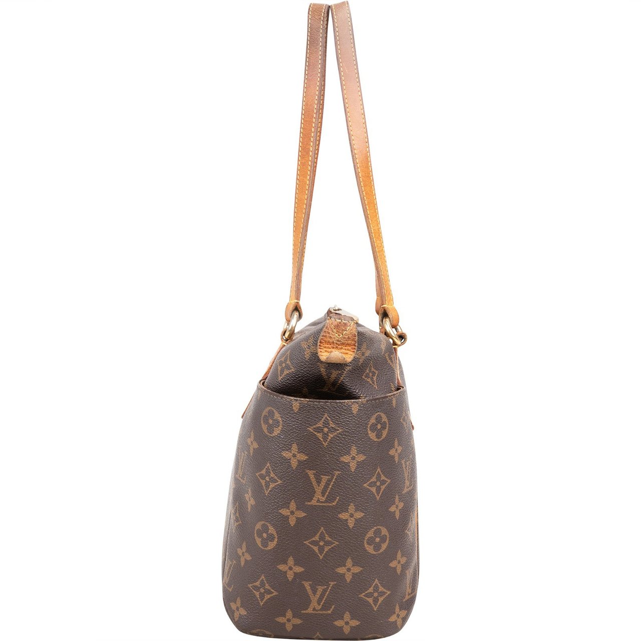 Louis Vuitton Louis Vuitton Monogram Canvas Totally PM Shoulder Bag Bruin