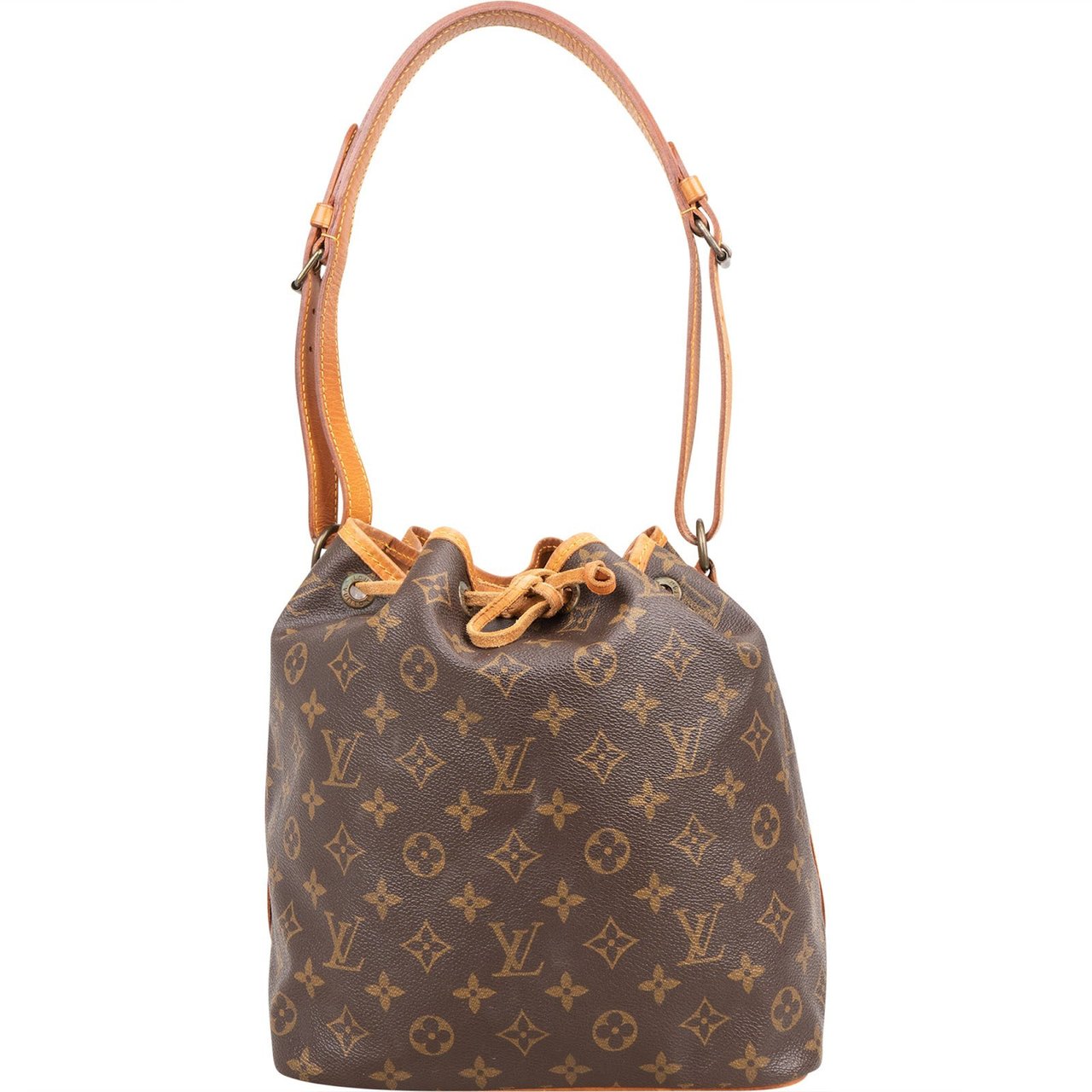 Louis Vuitton Louis Vuitton Monogram Canvas Sac Noé Petit Shoulder Bag Bruin