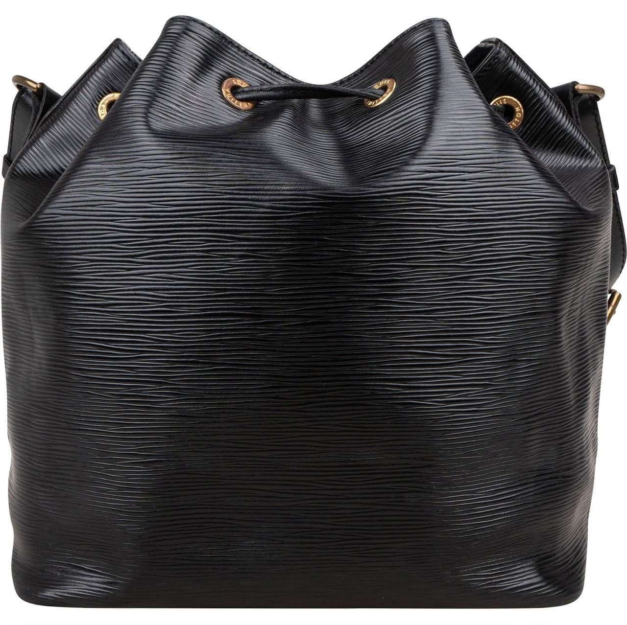 Louis Vuitton Louis Vuitton Noir Epi Leather Sac Noé Petit Shoulder Bag Zwart
