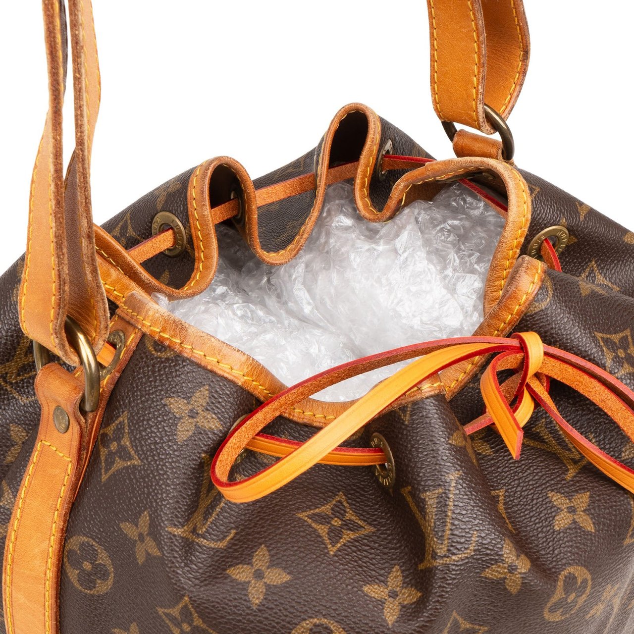 Louis Vuitton Louis Vuitton Monogram Canvas Sac Noé Petit Shoulder Bag Bruin