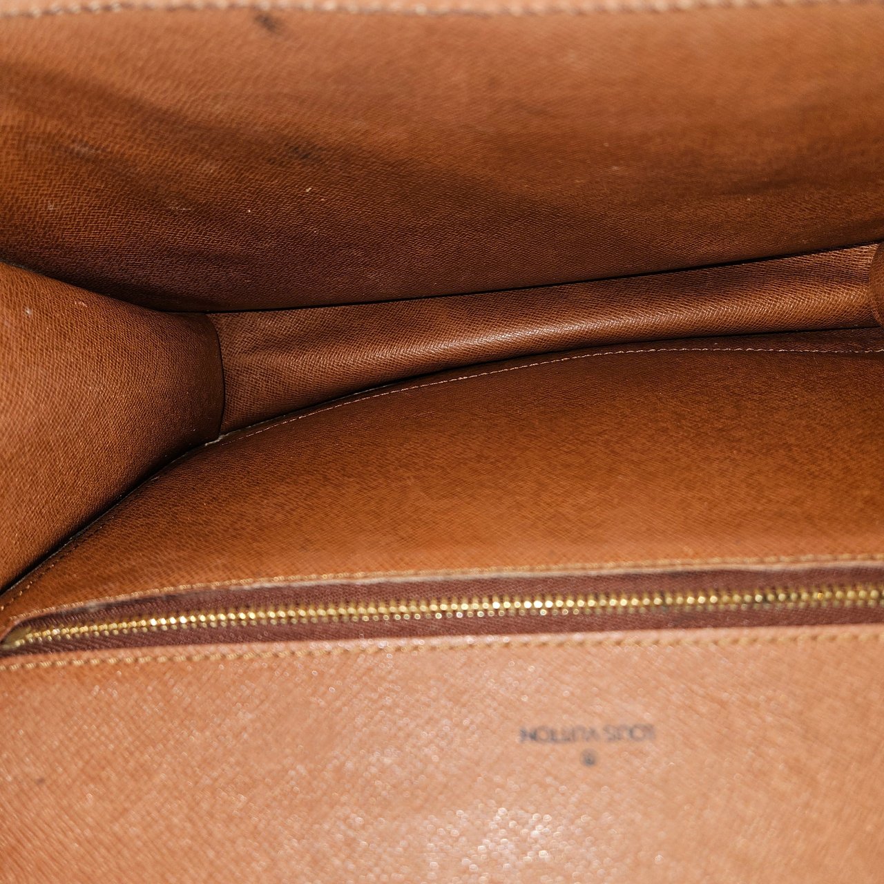 Louis Vuitton Louis Vuitton Monogram Canvas Monceau Handbag Bruin