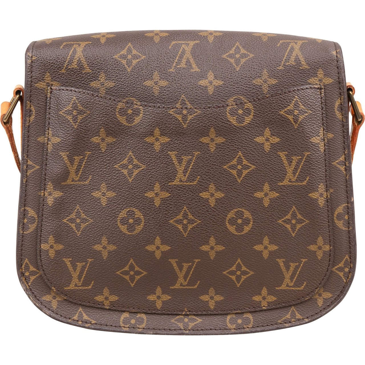 Louis Vuitton Louis Vuitton Monogram Canvas Saint Cloud GM Crossbody Bag Bruin
