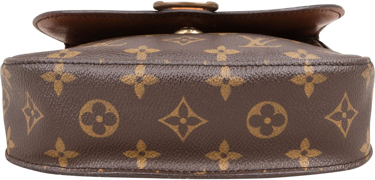 Louis Vuitton Louis Vuitton Monogram Canvas Saint Cloud MM Crossbody Bag Bruin