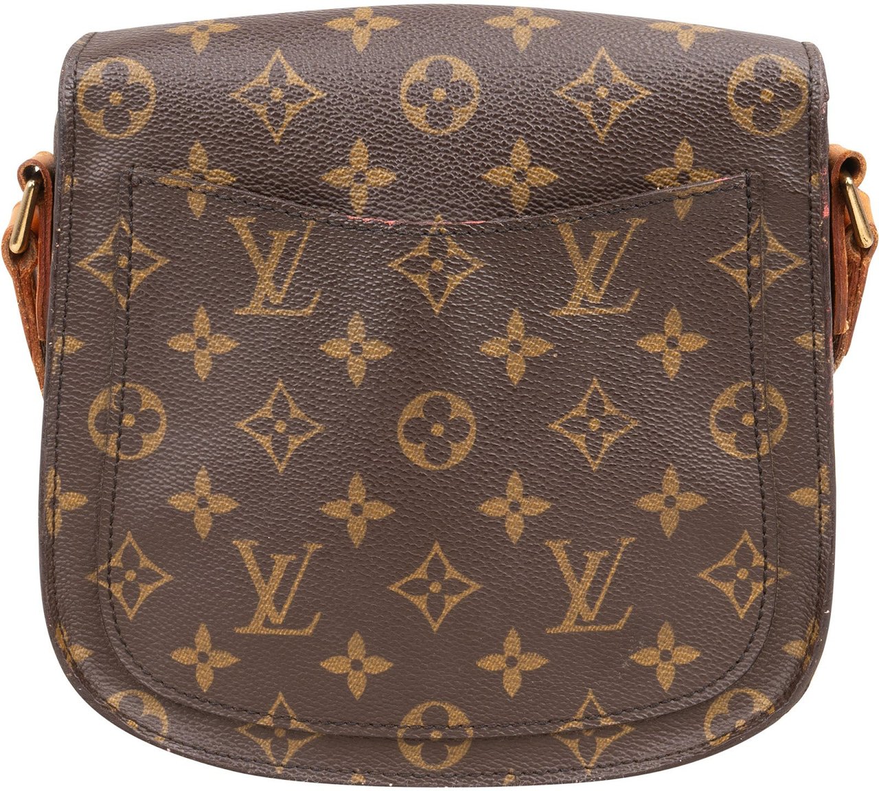Louis Vuitton Louis Vuitton Monogram Canvas Saint Cloud MM Crossbody Bag Bruin