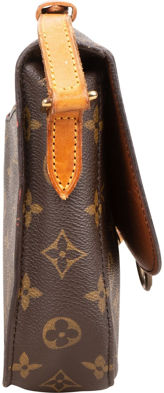Louis Vuitton Louis Vuitton Monogram Canvas Saint Cloud MM Crossbody Bag Bruin