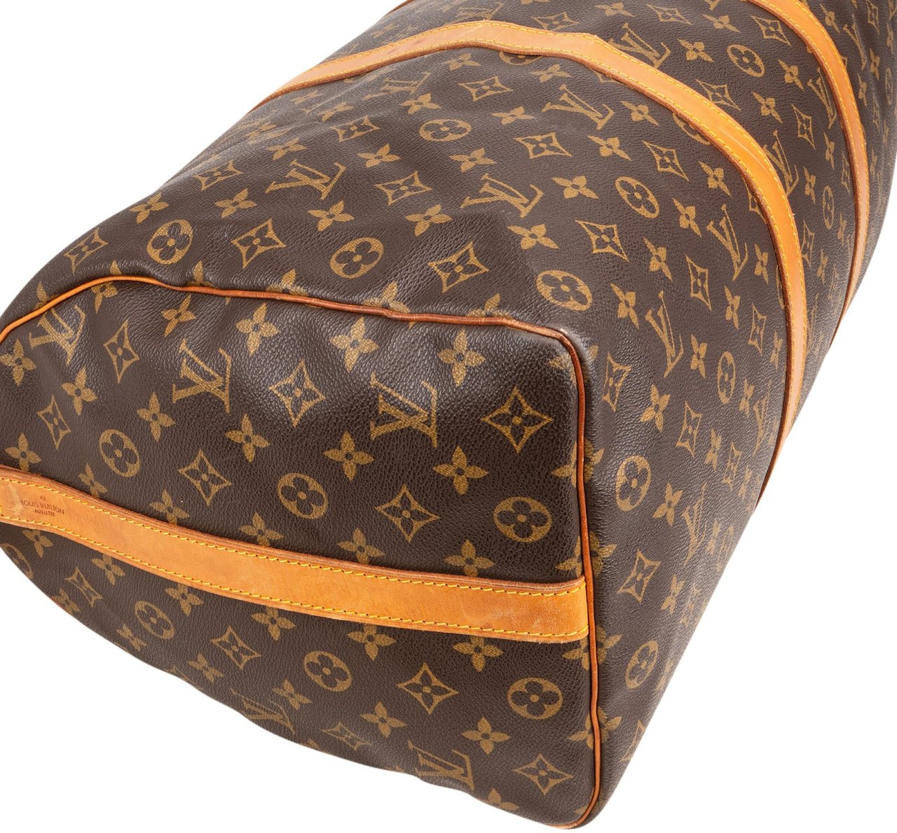 Louis Vuitton Louis Vuitton Monogram Canvas Keepall 50 Bandoulière Travel Bag Bruin