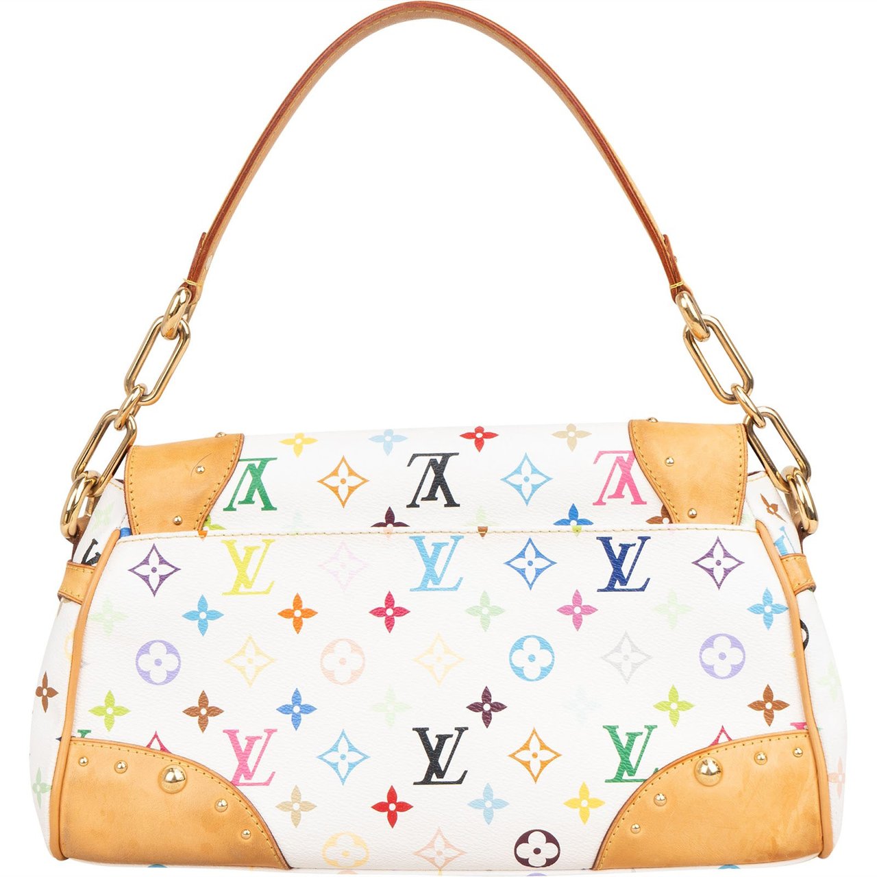 Louis Vuitton Louis Vuitton Monogram Murakami Multicolor Beverly MM Shoulder Bag Wit