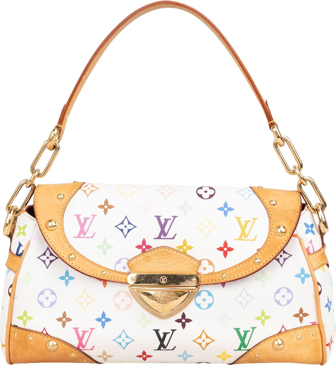 Louis Vuitton Louis Vuitton Monogram Murakami Multicolor Beverly MM Shoulder Bag Wit