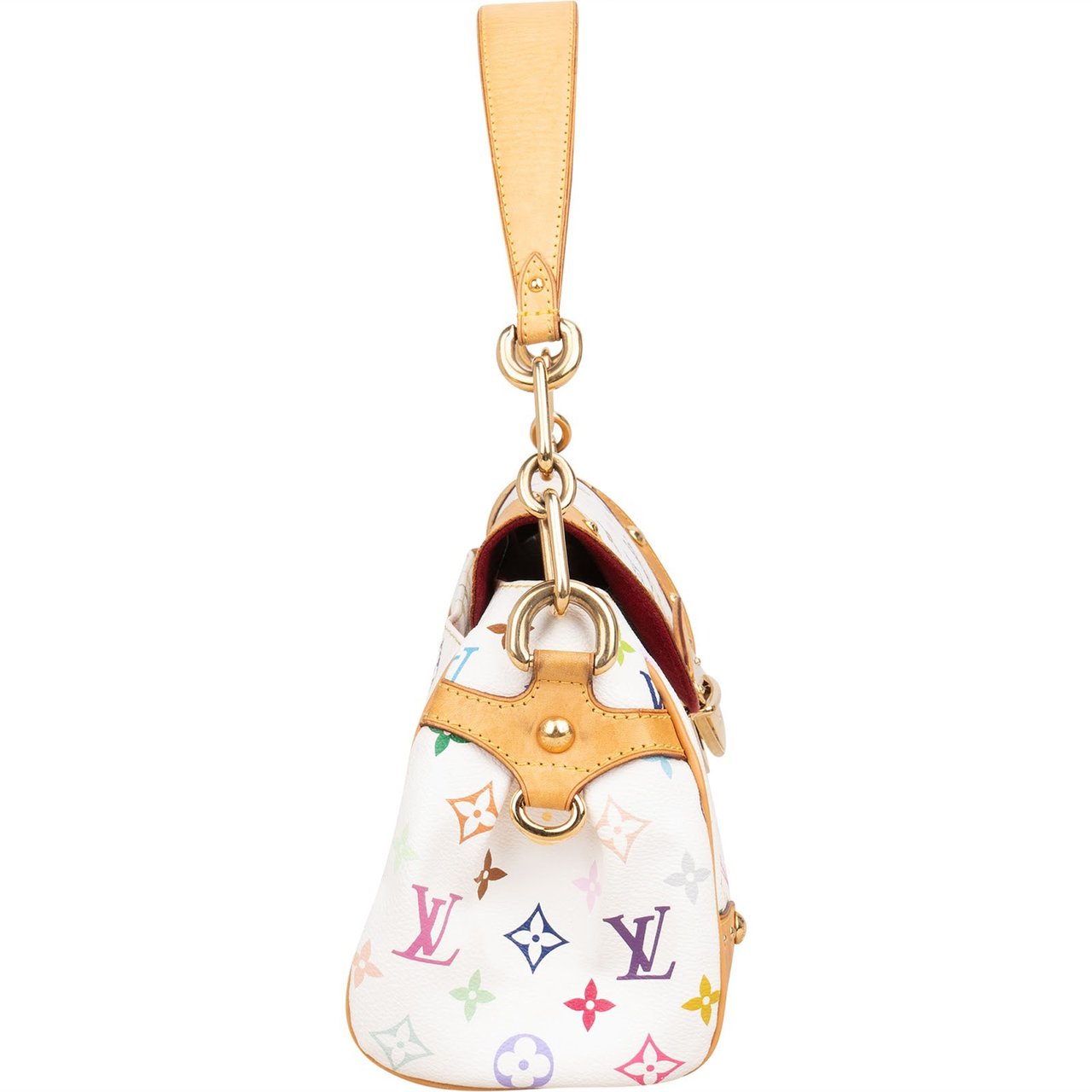 Louis Vuitton Louis Vuitton Monogram Murakami Multicolor Beverly MM Shoulder Bag Wit