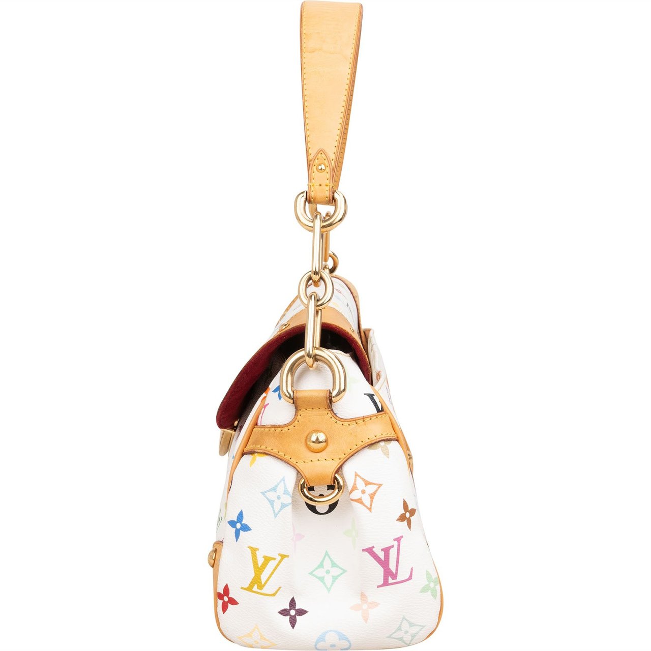 Louis Vuitton Louis Vuitton Monogram Murakami Multicolor Beverly MM Shoulder Bag Wit