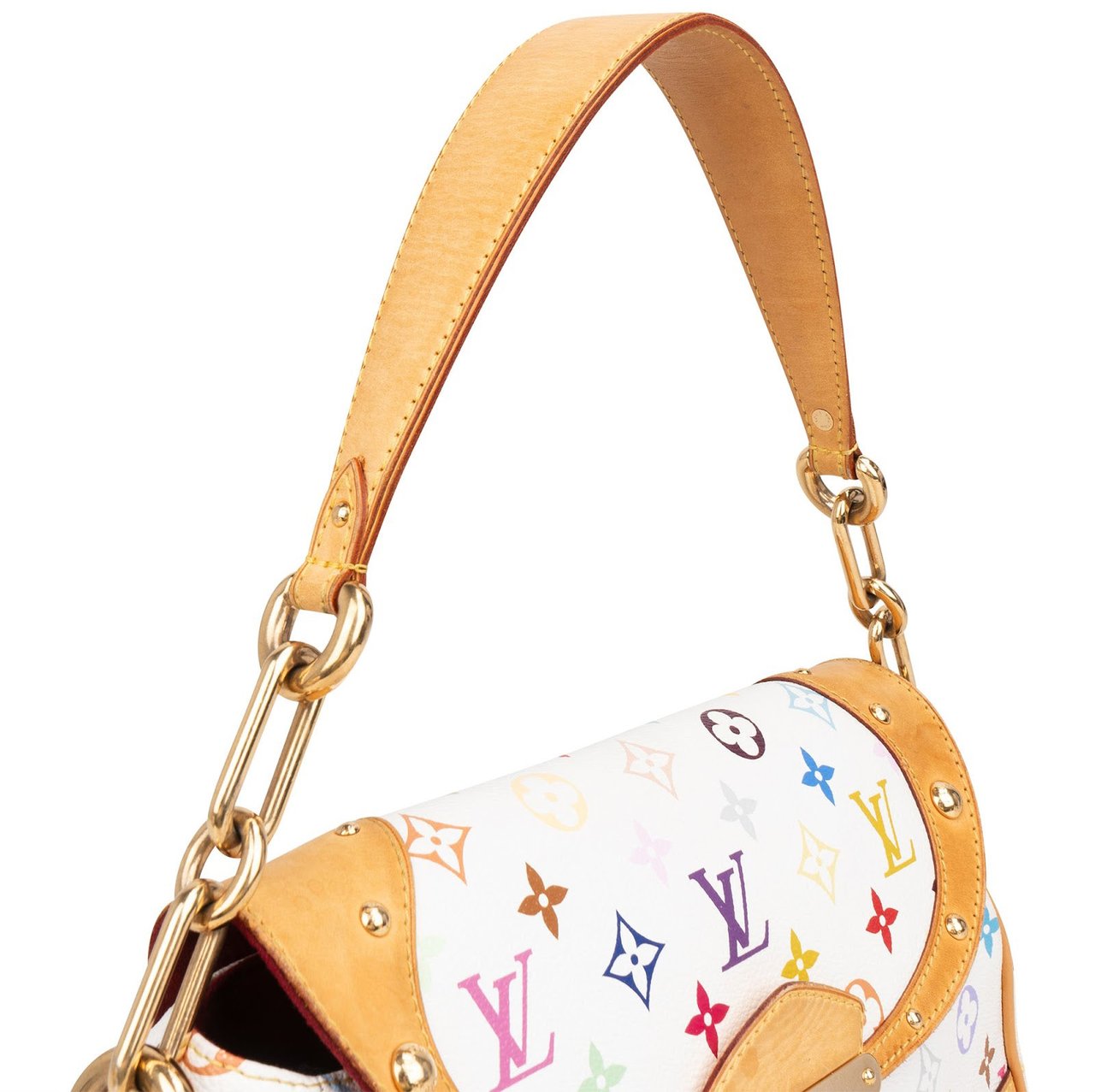 Louis Vuitton Louis Vuitton Monogram Murakami Multicolor Beverly MM Shoulder Bag Wit