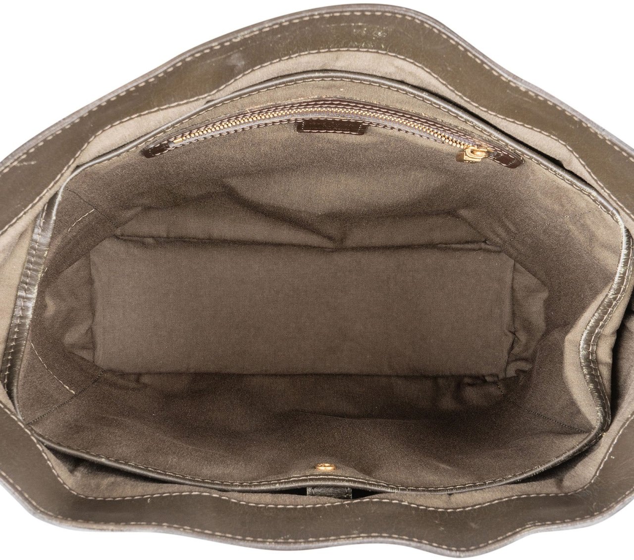 Louis Vuitton Louis Vuitton Monogram Mini Lin Canvas Lucille Handbag Groen