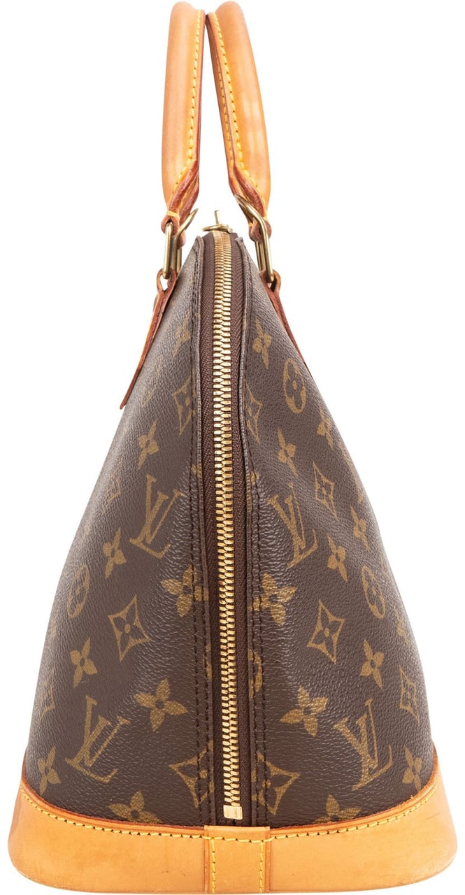 Louis Vuitton Louis Vuitton Monogram Canvas Alma PM Handbag Bruin