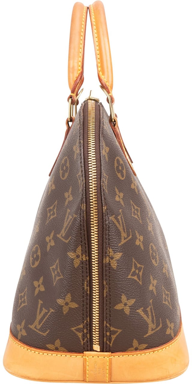 Louis Vuitton Louis Vuitton Monogram Canvas Alma PM Handbag Bruin