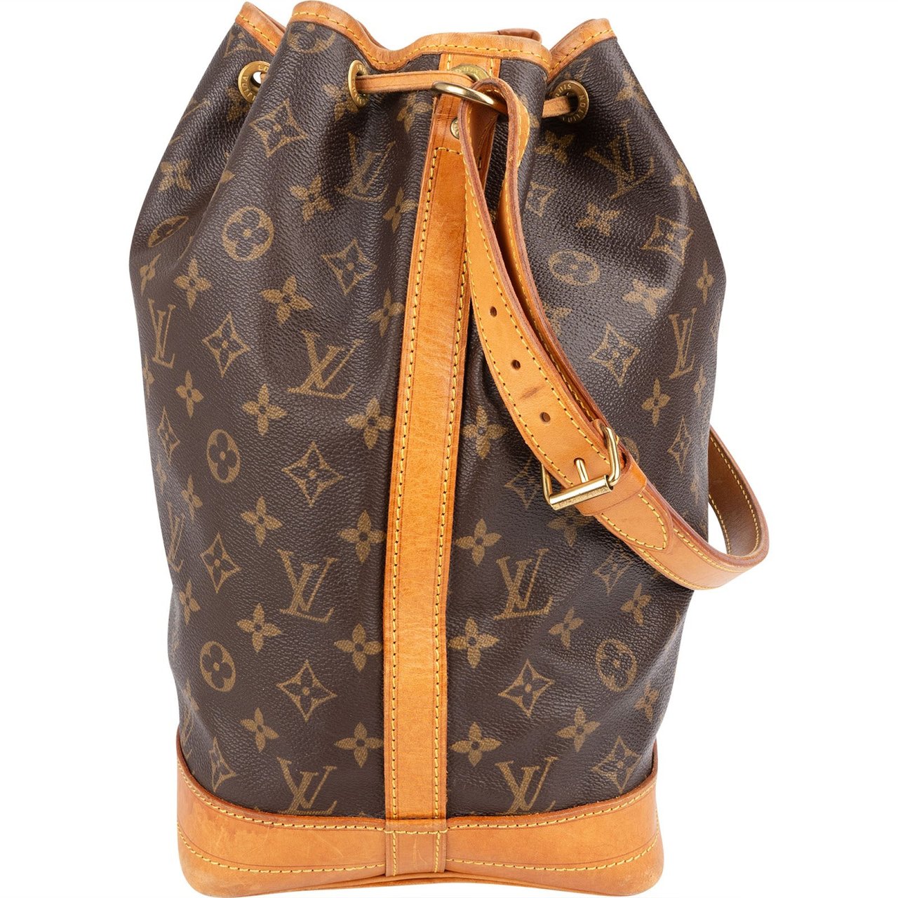 Louis Vuitton Louis Vuitton Monogram Canvas Sac Noé Grande Shoulder Bag Bruin