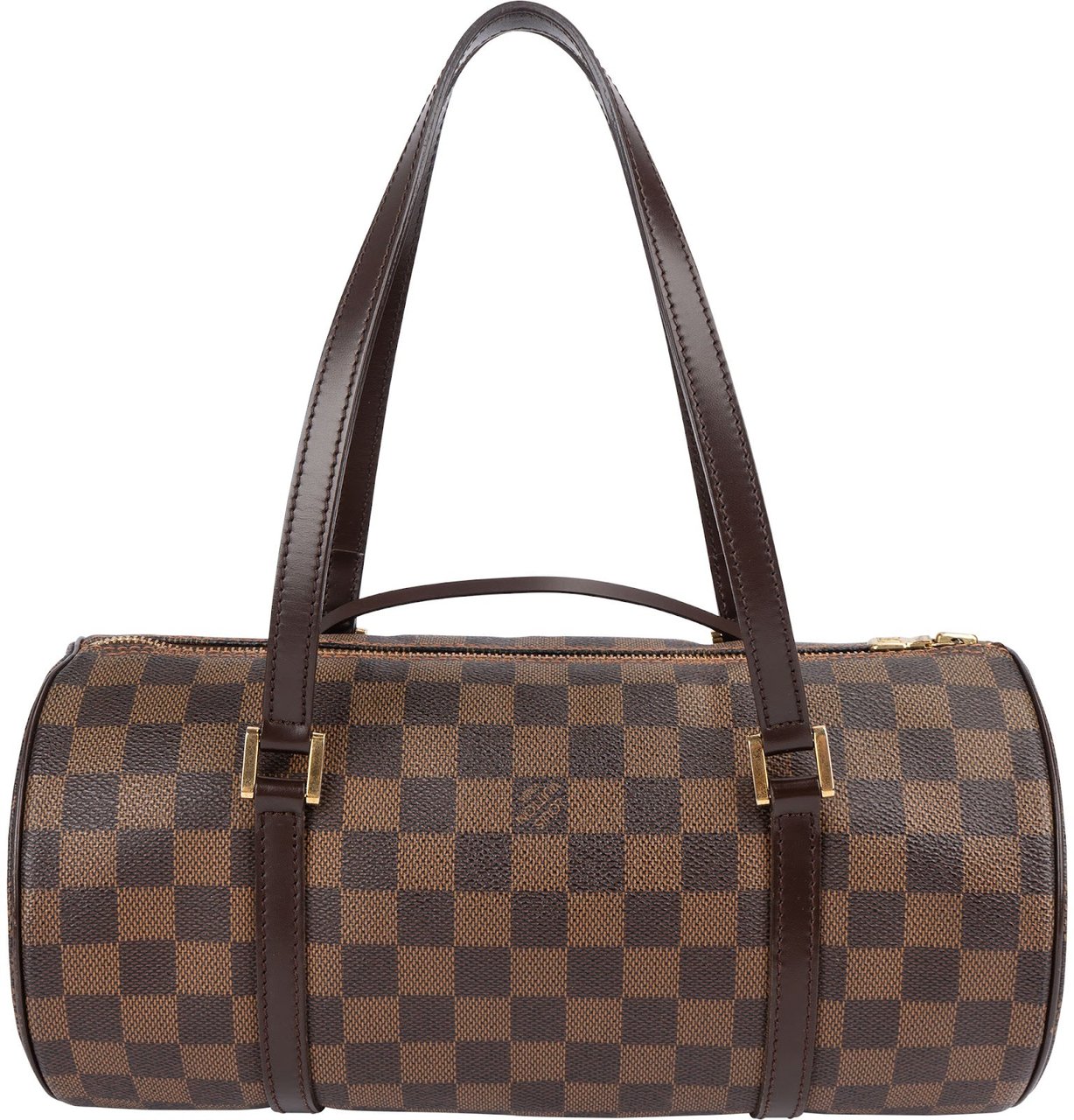 Louis Vuitton Monogram Damier Ebene Papillon Set Shoulder Bag Bruin