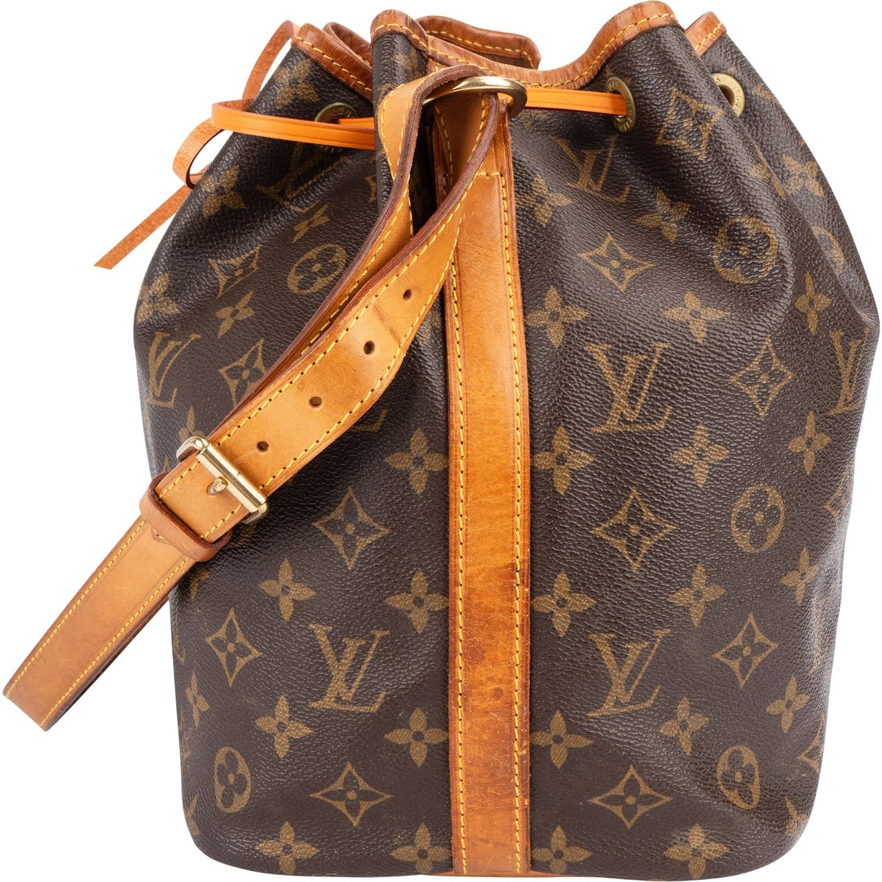 Louis Vuitton Louis Vuitton Monogram Canvas Sac Noé Petit Shoulder Bag Bruin