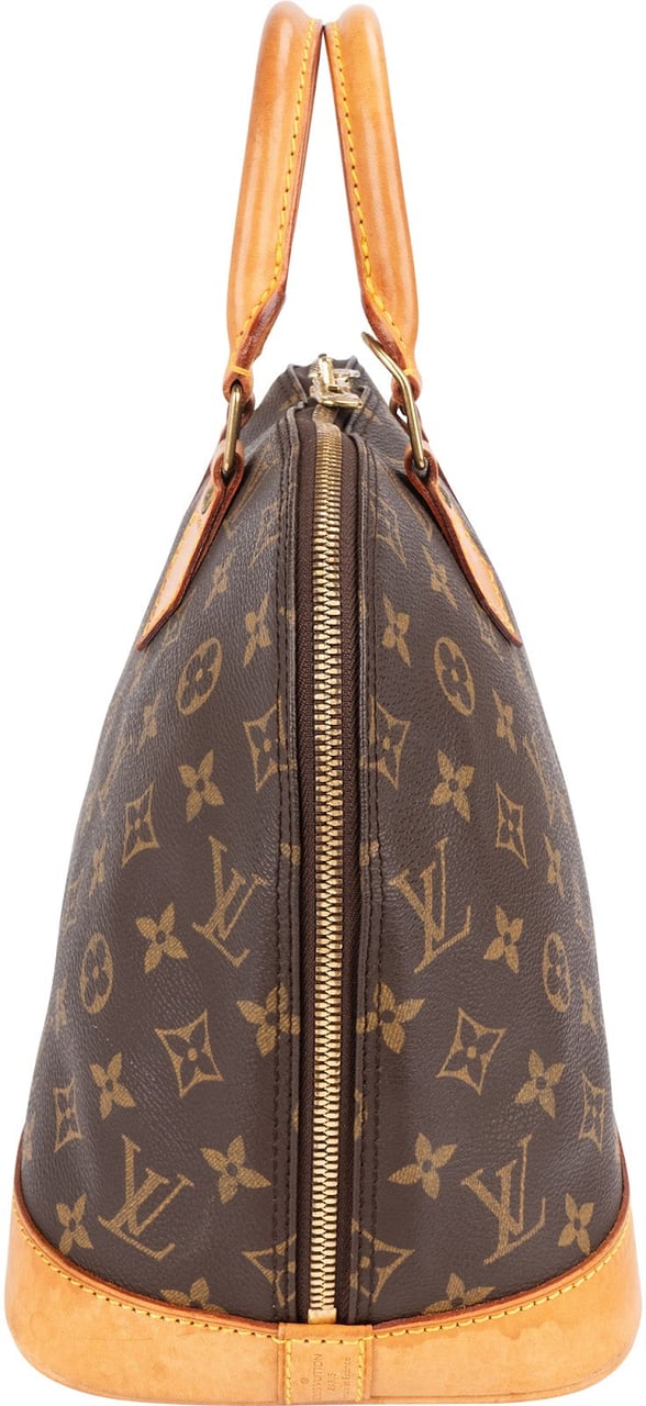 Louis Vuitton Louis Vuitton Monogram Canvas Alma PM Handbag Bruin