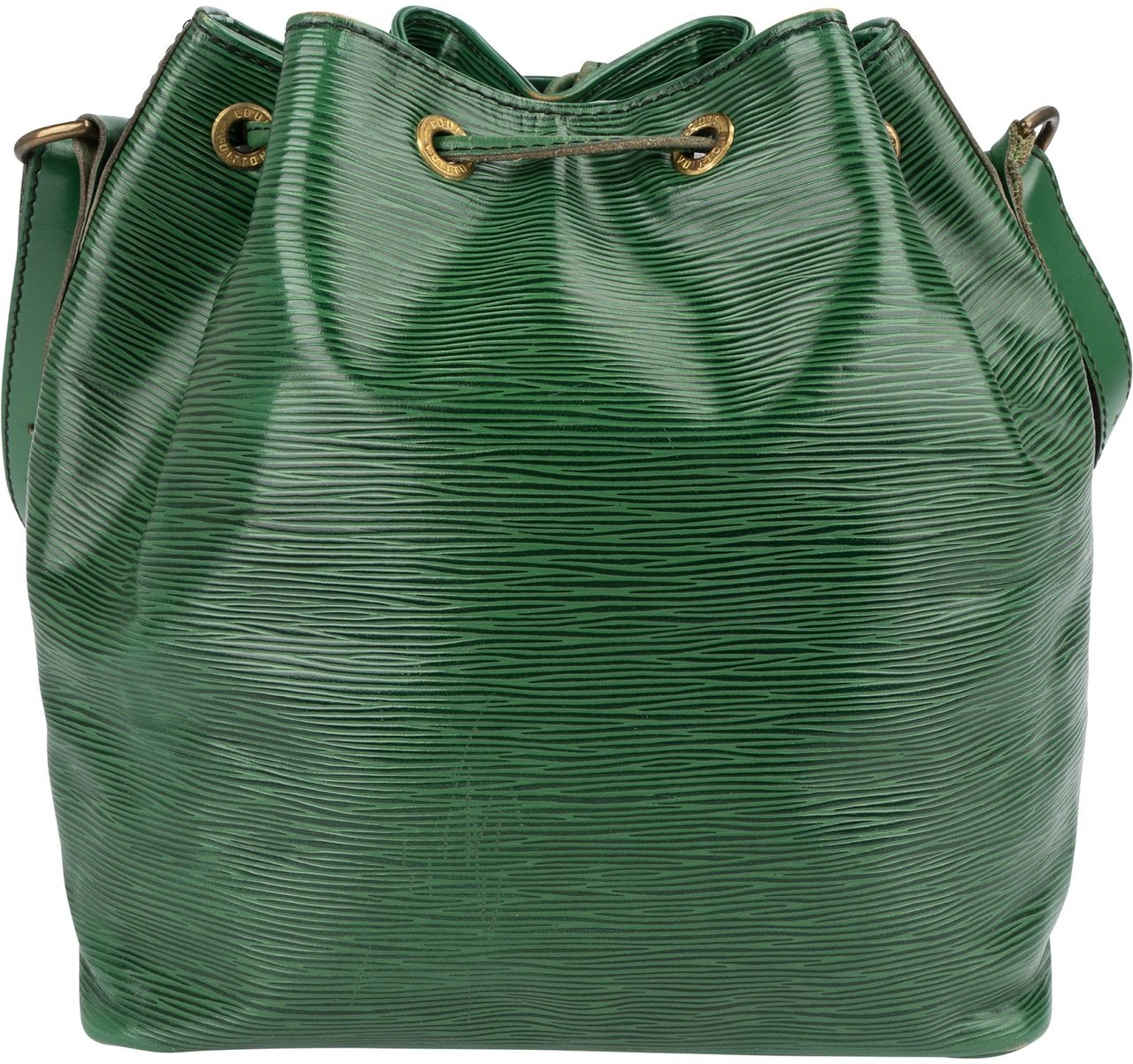 Louis Vuitton Green Epi Leather Sac Noé Petit Shoulder Bag Groen