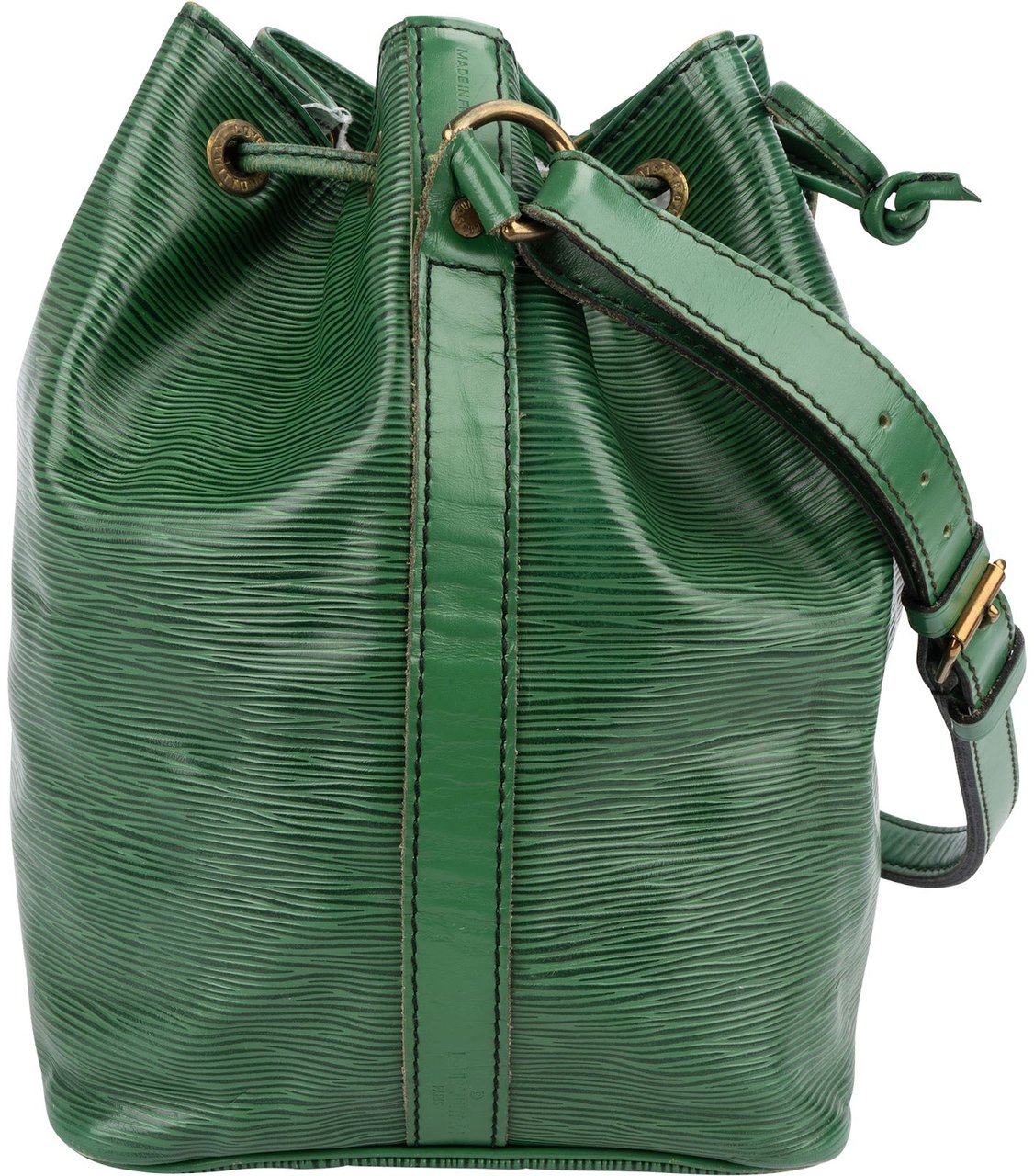 Louis Vuitton Green Epi Leather Sac Noé Petit Shoulder Bag Groen