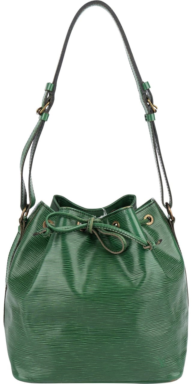 Louis Vuitton Green Epi Leather Sac Noé Petit Shoulder Bag Groen
