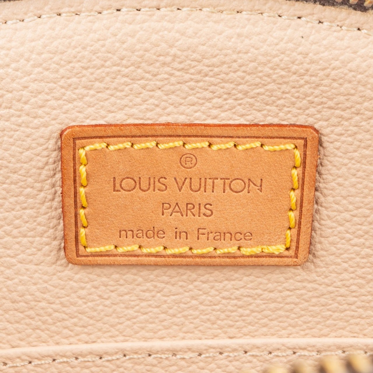 Louis Vuitton Louis Vuitton Monogram Canvas Trousse Demi Ronde Pouch Bruin