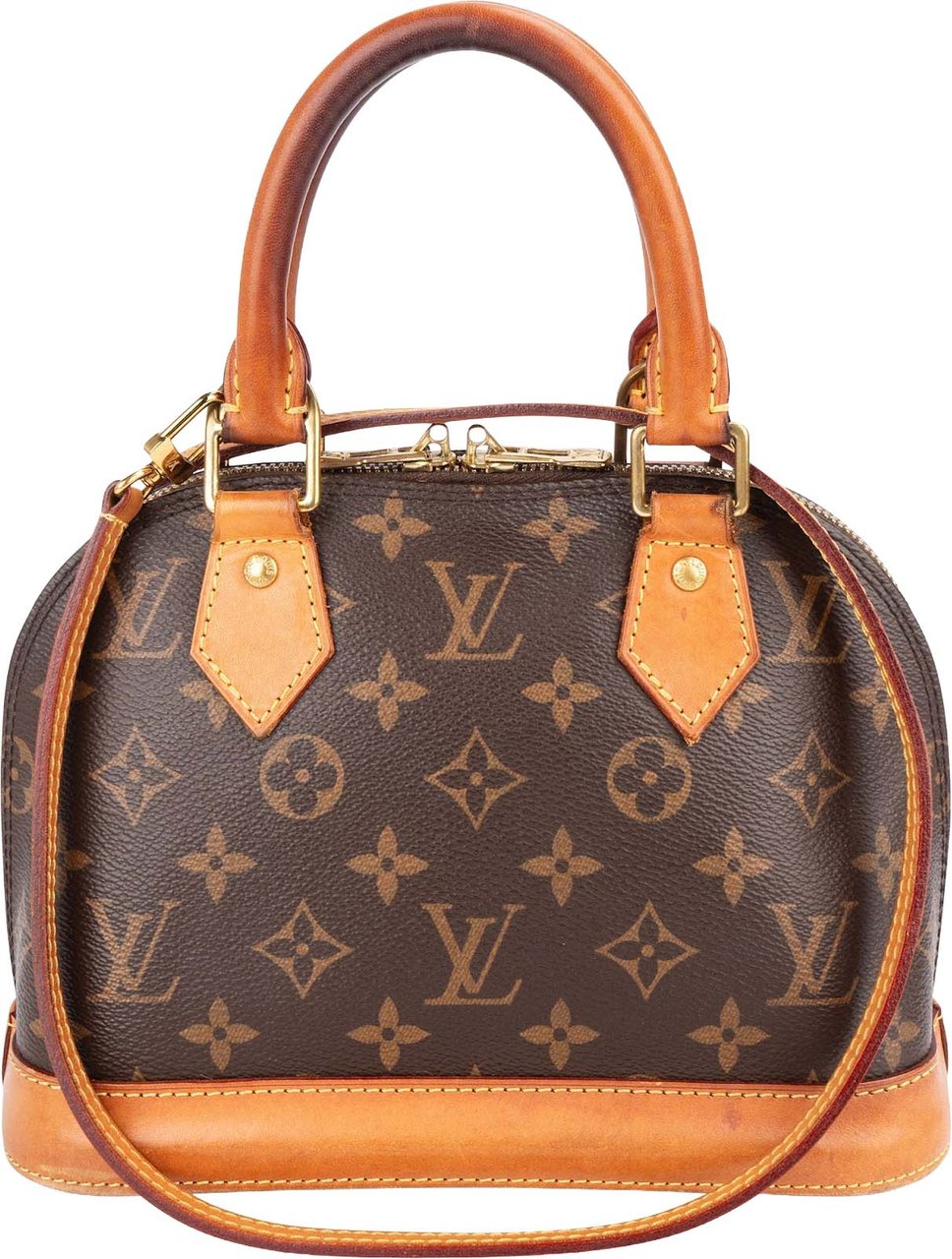 Louis Vuitton Louis Vuitton Monogram Canvas Alma BB Handbag Bruin