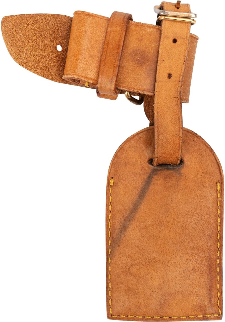 Louis Vuitton Vachetta Leather Luggage Tag Set Divers